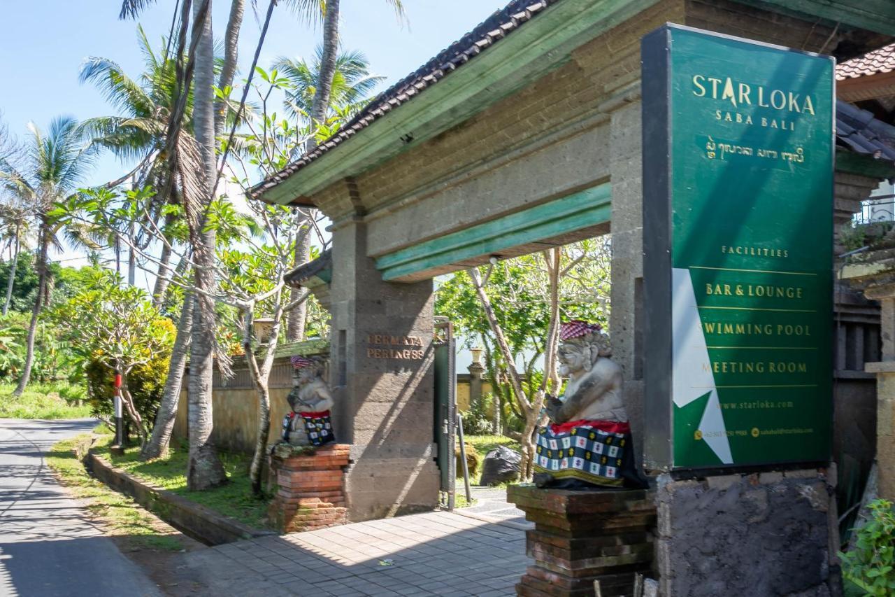 Starloka Saba Bali Hotel Blahbatu Ngoại thất bức ảnh